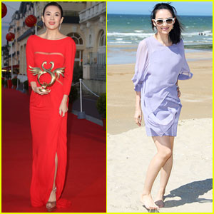 Ziyi Zhang Closes the Cabourg Film Festival After Beach Visit!