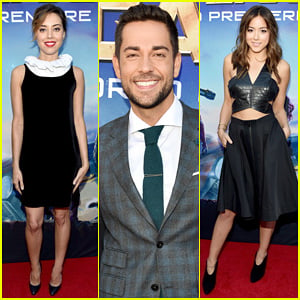 Aubrey Plaza Supports Chris Pratt at 'Guardians Of The Galaxy' Hollywood Premiere!