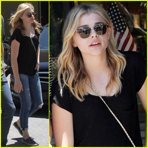 Chloe Moretz Cheers on Team U.S.A. During the World Cup 2014!