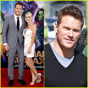 Chris Pratt Is Definitely the Leading Man By Anna Faris' Side at 'Guardians of the Galaxy' Premiere!