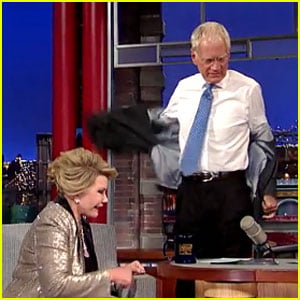 David Letterman Walks Out on Joan Rivers During 'Letterman'! (Video)