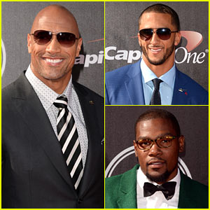 Dwayne 'The Rock' Johnson Joins Sports' Stylish Men at ESPYs 2014!