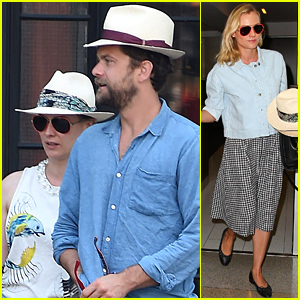 Diane Kruger & Joshua Jackson Wear Matching Hats in New York