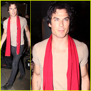 Ian Somerhalder Heads to Comic-Con After Looking Lovey Dovey with Rumored Girlfriend Nikki Reed