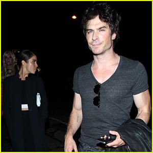Ian Somerhalder & Nikki Reed Grab Dinner After the Young Hollywood Awards!
