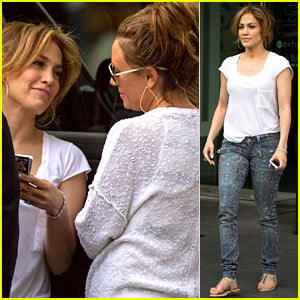 Jennifer Lopez Serves Shotski to BFF Leah Remini - Watch Now!