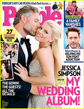 Jessica Simpson's Wedding Photo to Eric Johnson - See the Pic Here!
