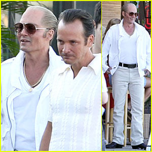Johnny Depp Rocks Discolored Teeth For 'Black Mass' Scenes with Peter Sarsgaard