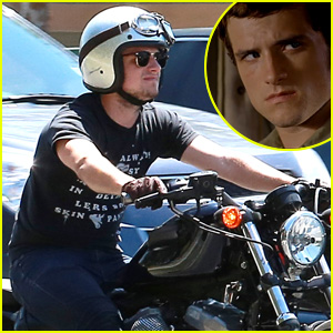 Josh Hutcherson Goes for a Motorcycle Ride After the Release of First 'Paradise Lost' Teaser