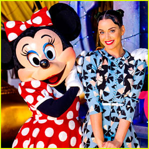 Katy Perry Celebrates Fourth of July at Disney World!