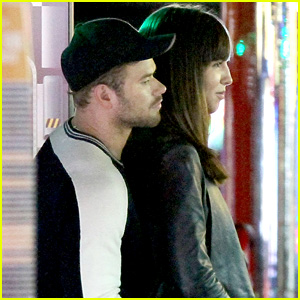 Kellan Lutz Gets Cozy With Mystery Brunette at Dave & Buster's