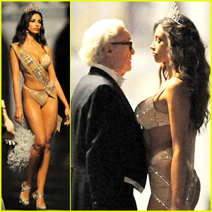 Madalina Ghenea Strips Down for a Scene with Michael Caine