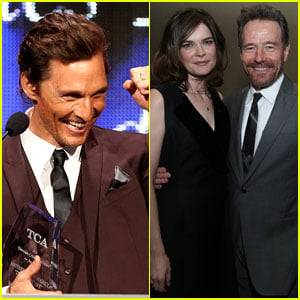 Matthew McConaughey & 'Breaking Bad' Win Big at the TCA Awards!