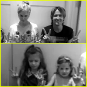 Nicole Kidman, Keith Urban, and Daughters Sunday & Faith Join Reba McEntire's 'Pray for Peace' Campaign (Video)