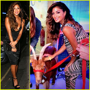 Nicole Scherzinger Milked a Goat on Live Radio & There's Pictures of the Event!