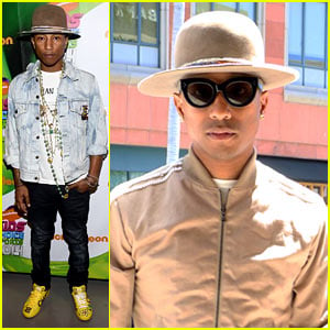Pharrell Williams' 5-Year-Old Son Teaches Him How to Play Video Games