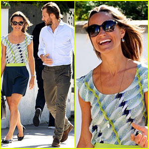 Pippa Middleton's Handsome Pal Sure Can Make Her Laugh!