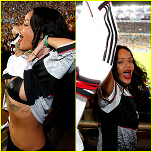 Rihanna Flashed the World Cup Crowd & We Have the Pics Here!