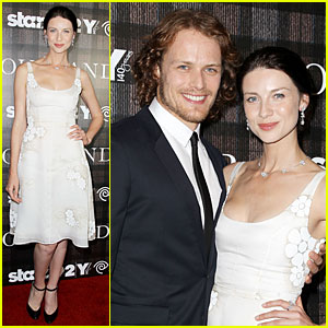 Sam Heughan & Caitriona Balfe Are Picture Perfect at 'Outlander' Screening