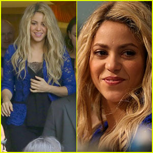 Shakira Makes an Appearance at a Press Conference Before Big World Cup Performance!