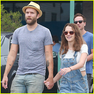 Teresa Palmer Debuts Newly Dyed Brown Hair for Mark Webber's Birthday Lunch!