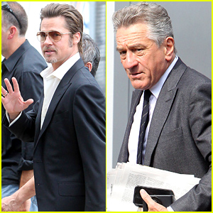 Brad Pitt, Leonardo DiCaprio, & Robert De Niro Starring in a Martin Scorsese-Directed Short Film!