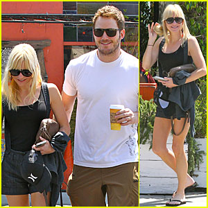 Chris Pratt Celebrated 'Guardians of the Galaxy' with Anna Faris' Tater Tots!