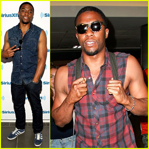 Get On Up's Chadwick Boseman Loves Showing Off His Arms!