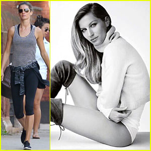 Gisele Bundchen Poses Without Pants for Stuart Weitzman Campaign - See the Photo!
