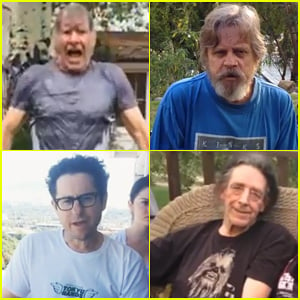 Harrison Ford & 'Star Wars' Cast Take on the ALS Ice Bucket Challenge!