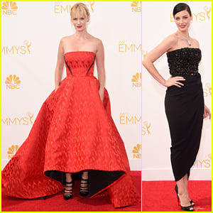 January Jones & Jessica Pare Are Gorgeous Ladies at the Emmys 2014