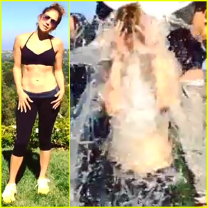 Jennifer Lopez's Kids Max & Emme Help Dump Ice Water On Her Head for ALS Challenge - Watch Now!