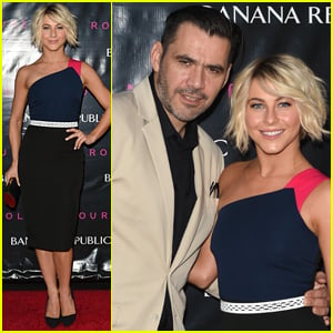 Julianne Hough Gets Colorful at Roland Mouret for Banana Republic Collection Launch