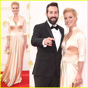 Katherine Heigl & Josh Kelley Look Like an Old Hollywood Couple at Emmys 2014