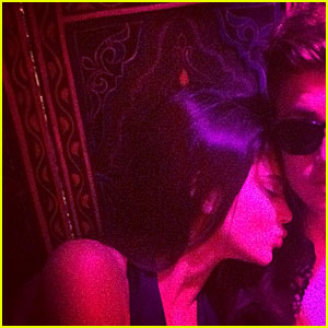 Justin Bieber & Kendall Jenner Get Cozy at Riccardo Tisci's Birthday Party!
