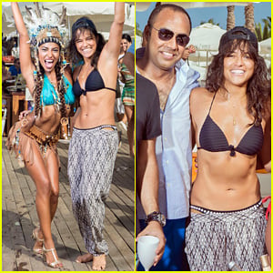 Michelle Rodriguez Climbs a House Like A Ninja & Succeeds - See the Video!