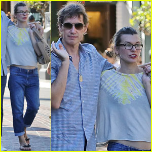 Pregnant Milla Jovovich Steps Out for the First Time After Announcing Baby News!