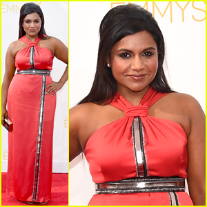 Mindy Kaling Is Wearing One Of Her Favorite Designers at the Emmys 2014