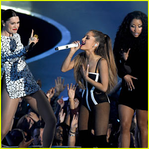 MTV VMAs 2014 Opening Peformance with Ariana Grande, Nicki Minaj, & Jessie J - WATCH NOW!