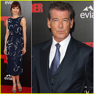 Pierce Brosnan Talks Robin Williams' Death at 'November Man' Premiere: 'He Will Be Loved Forever & Missed Forever'