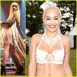 It's All About The Pearls For Rita Ora at V Festival 2014