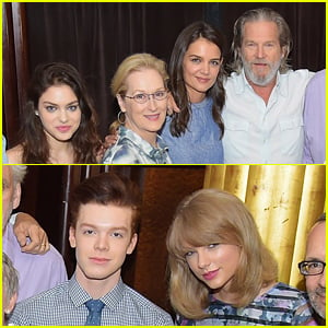 Taylor Swift, Katie Holmes, & 'The Giver' Cast Get Together at the Film's Press Conference!