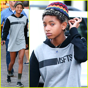 Willow Smith Reps Older Brother Jaden's MSFTSrep Clothing Line