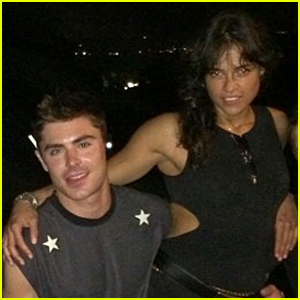 Zac Efron & Michelle Rodriguez Look Like They're Having a Blast on Vacation with Tons of Celebs - See the Photos!