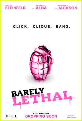 Hailee Steinfeld & Jessica Alba's 'Barely Lethal' Poster Revealed! (Exclusive)