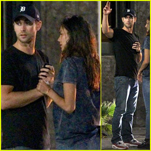 Chace Crawford Gets Cozy with a Girl After a Night Out!
