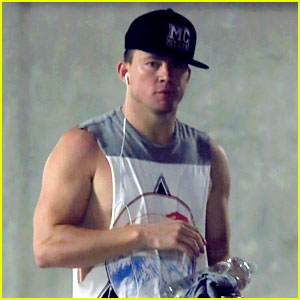 Channing Tatum Keeps Up with His 'Magic Mike XXL' Workouts