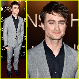 Daniel Radcliffe Suits Up for Paris Premiere of New Movie 'Horns'
