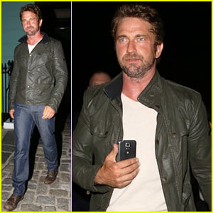 Gerard Butler Steps Out for GQ Men of the Year Awards 2014 After Party at Primrose Hill Gallery!