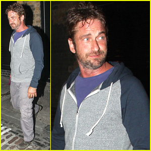 Gerard Butler Treats Himself to Casaul Chiltern Night Out!